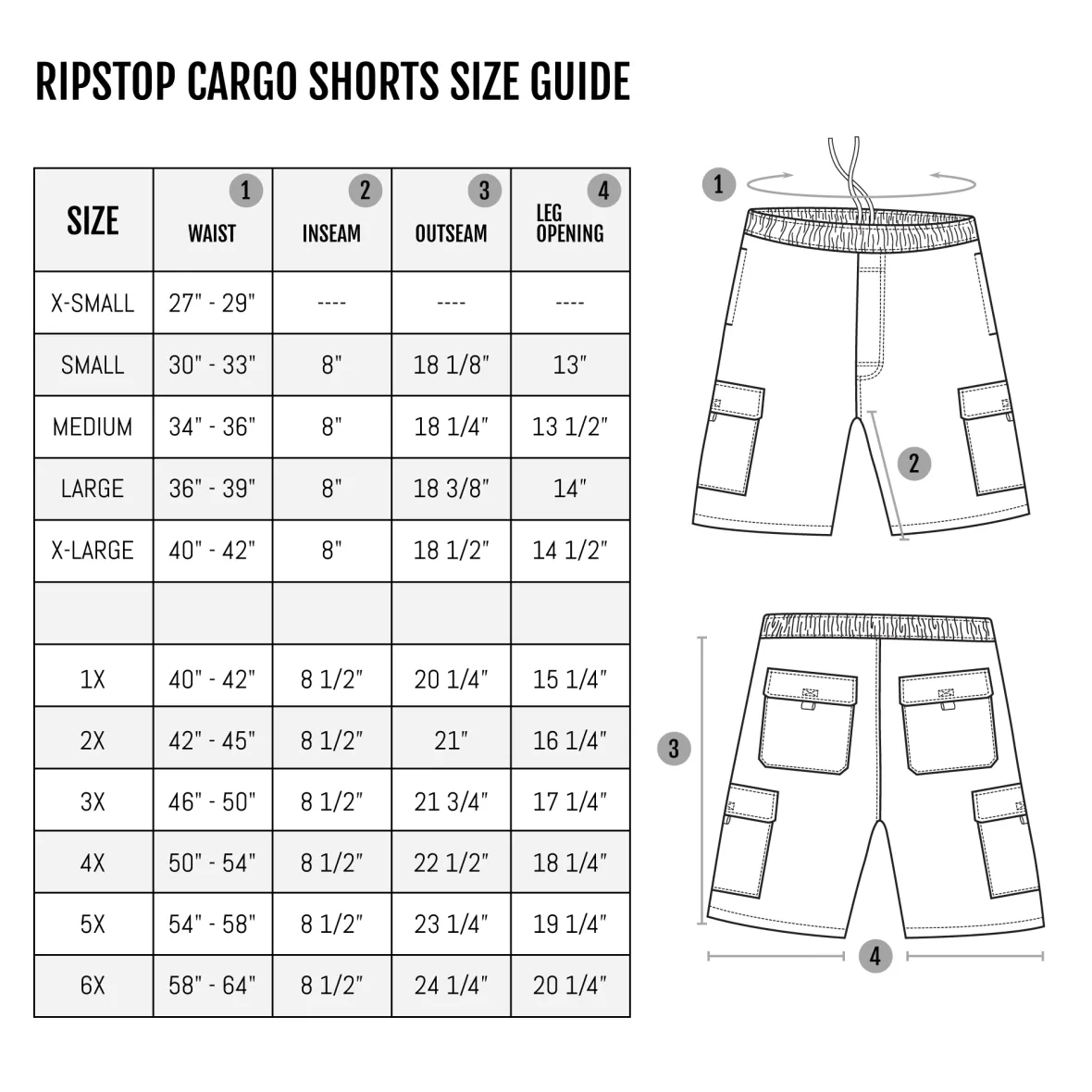 Ripstop Cargo-Big Dogs Clearance