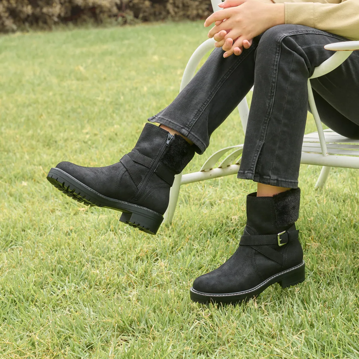 Rainier Zip Boot-The Walking Company Best